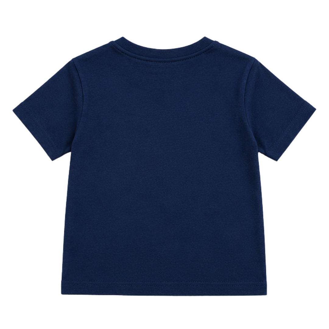 CAMPBELLS TOYS Kids Dinosaur Graphic T-Shirt – Navy Short Sleeve Cotton Tee