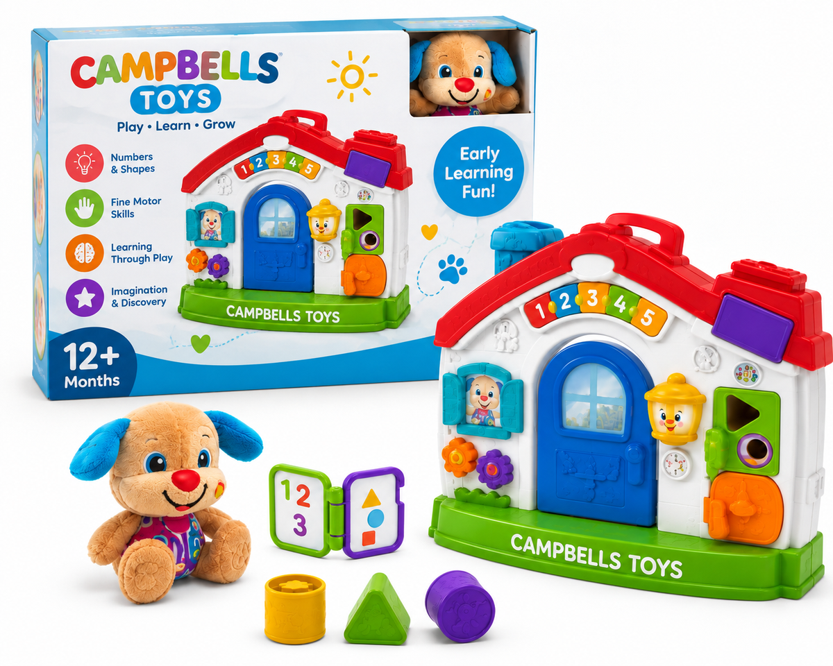CAMPBELLS TOYS Interactive Learning Activity House