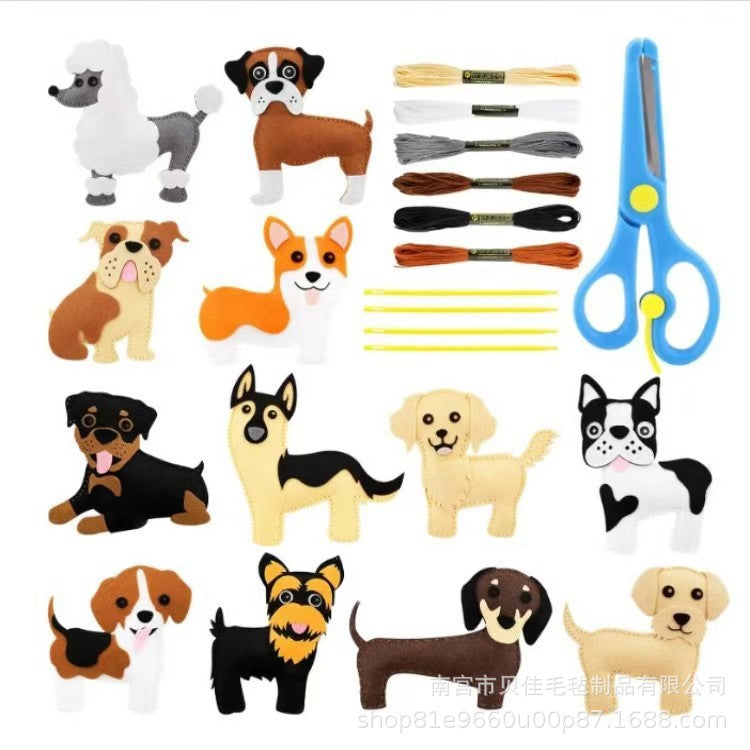 Creative DIY Felt Animal Craft Kit For Kids