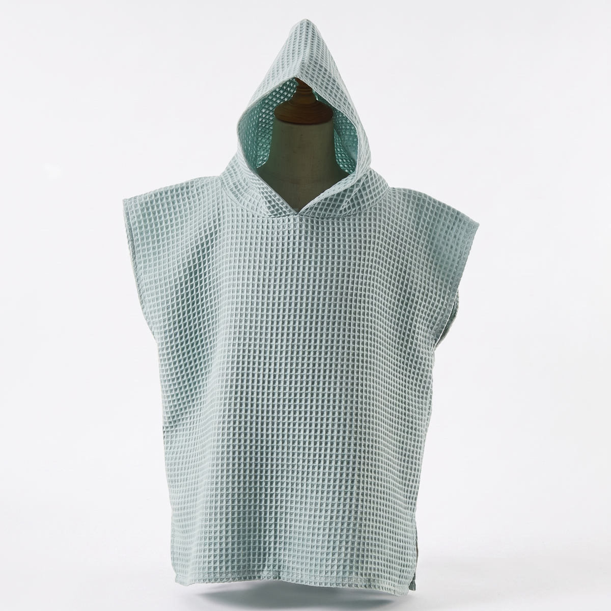 Kids Hooded Cotton Towel Poncho
