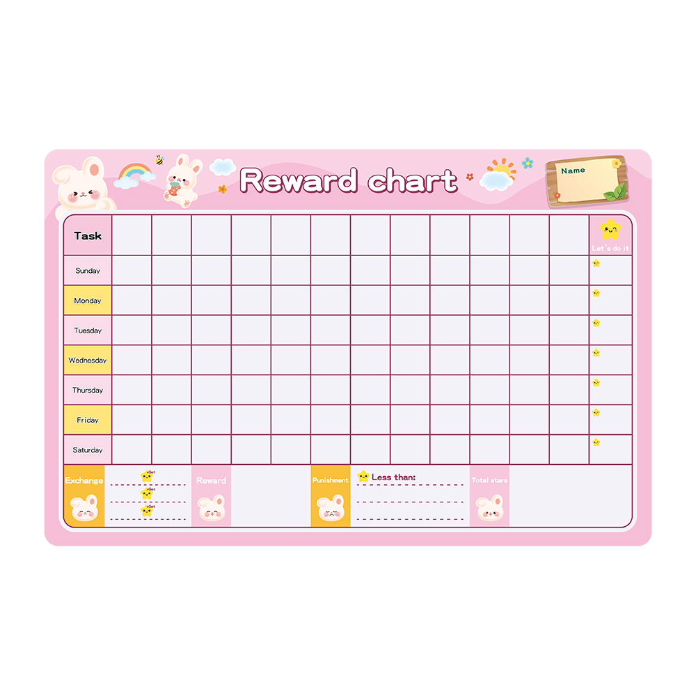 Motivation & Reward Chart For Kids