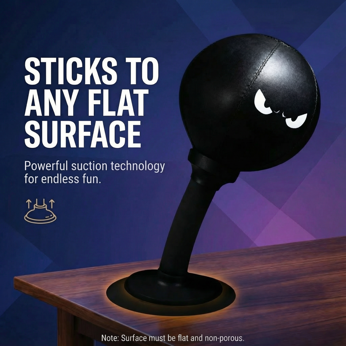 Punching Bag for Kids – Suction Cup Indoor Active Play Toy