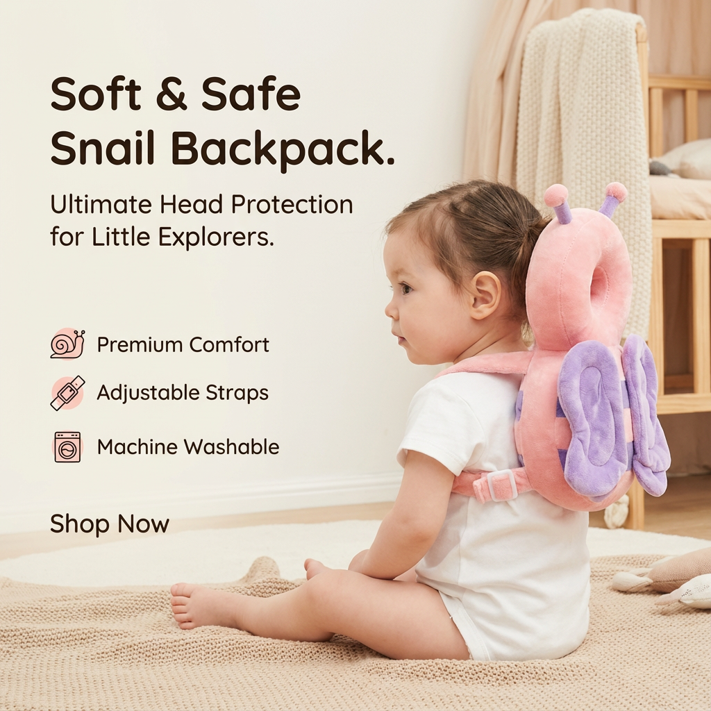 Lightweight Baby Head Protection Cushion