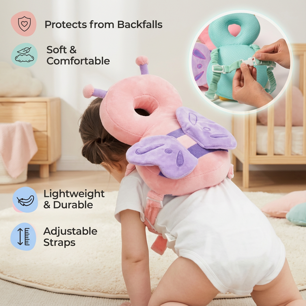 Lightweight Baby Head Protection Cushion