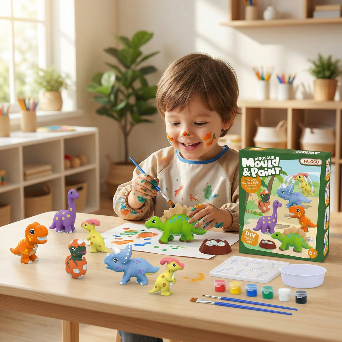 Mold and Paint Creative Craft Kit for Kids