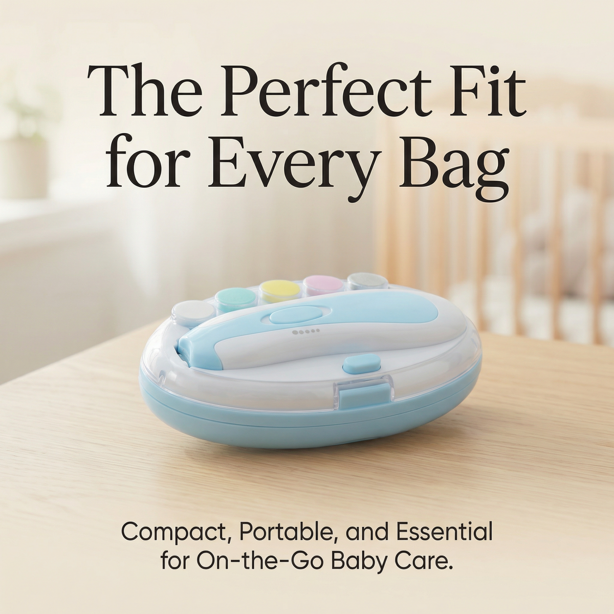Gentle Electric Nail Trimmer for Babies