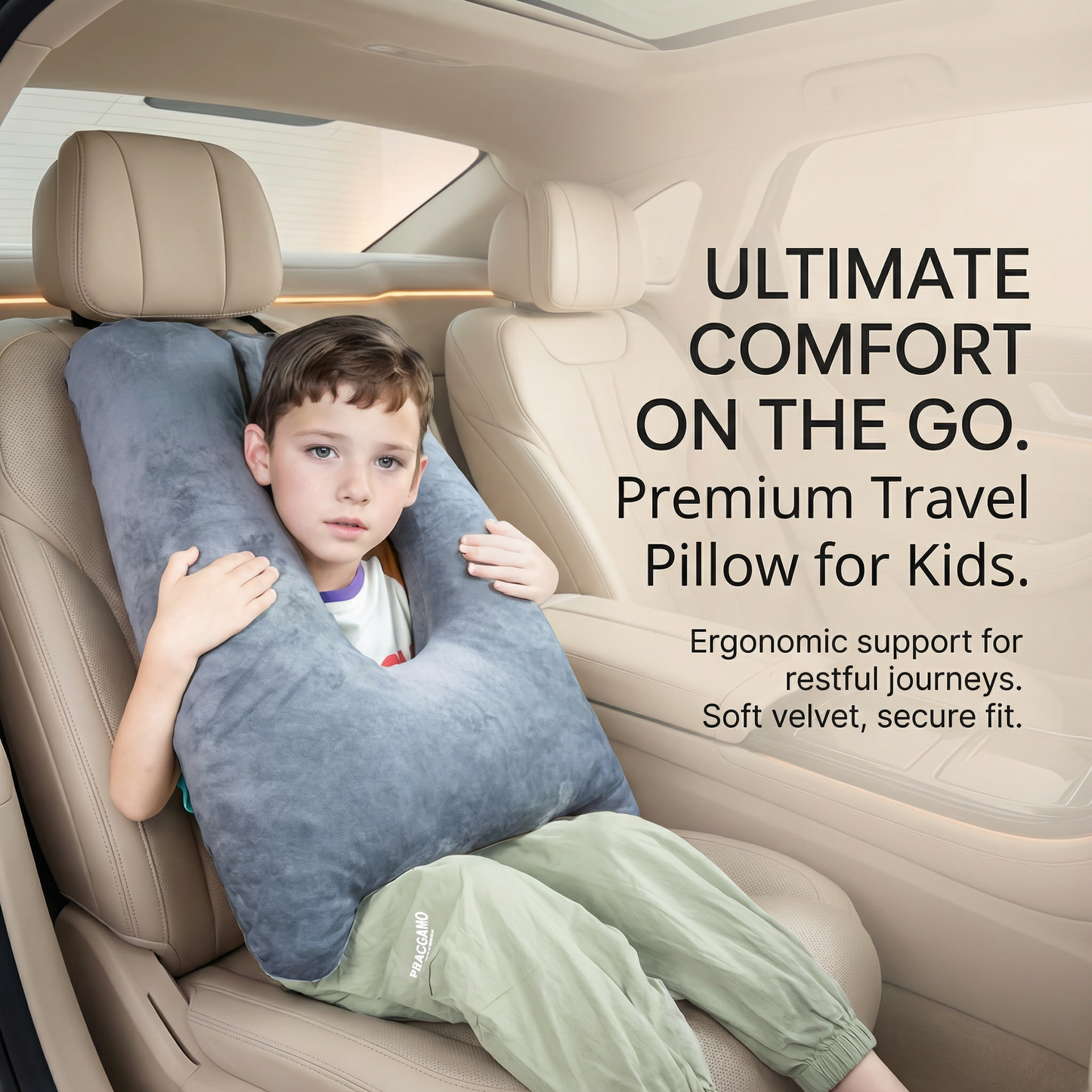 RoadNap™ Children’s Car Sleep Pillow