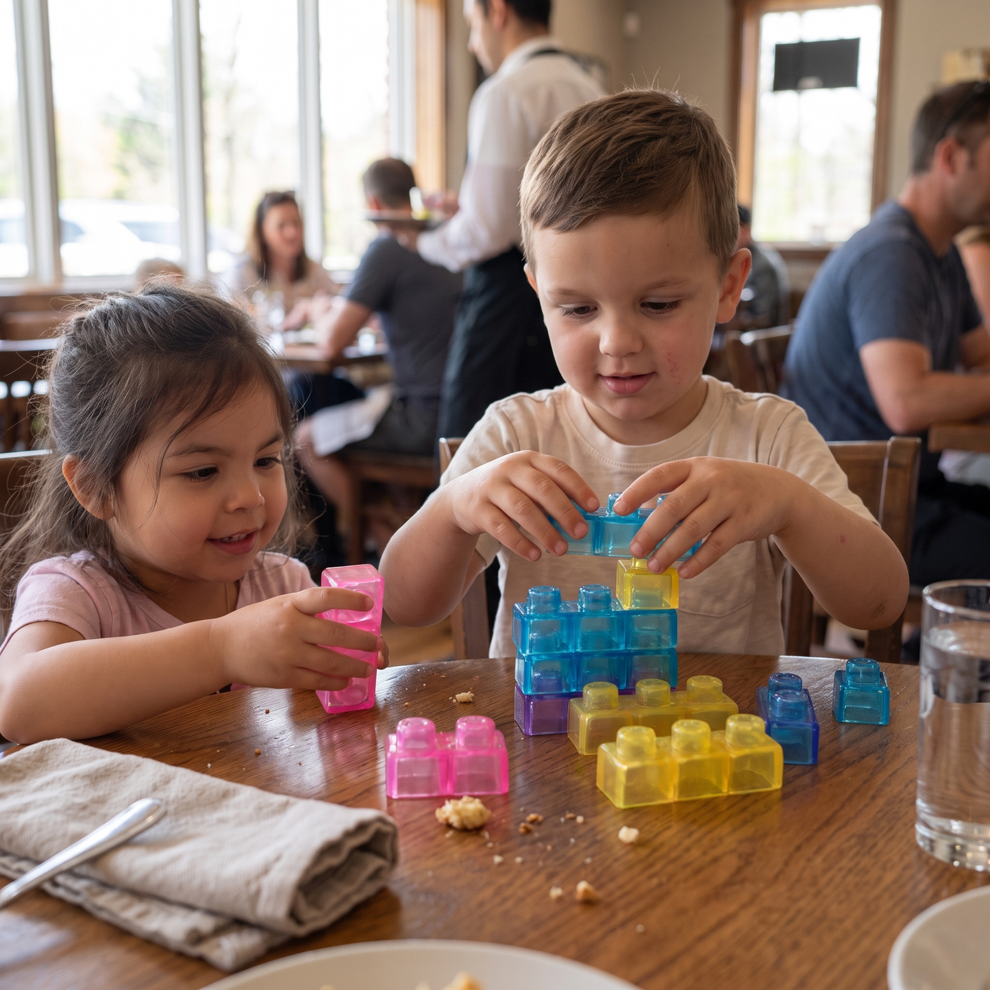 Gummy Sensory Stacking Blocks