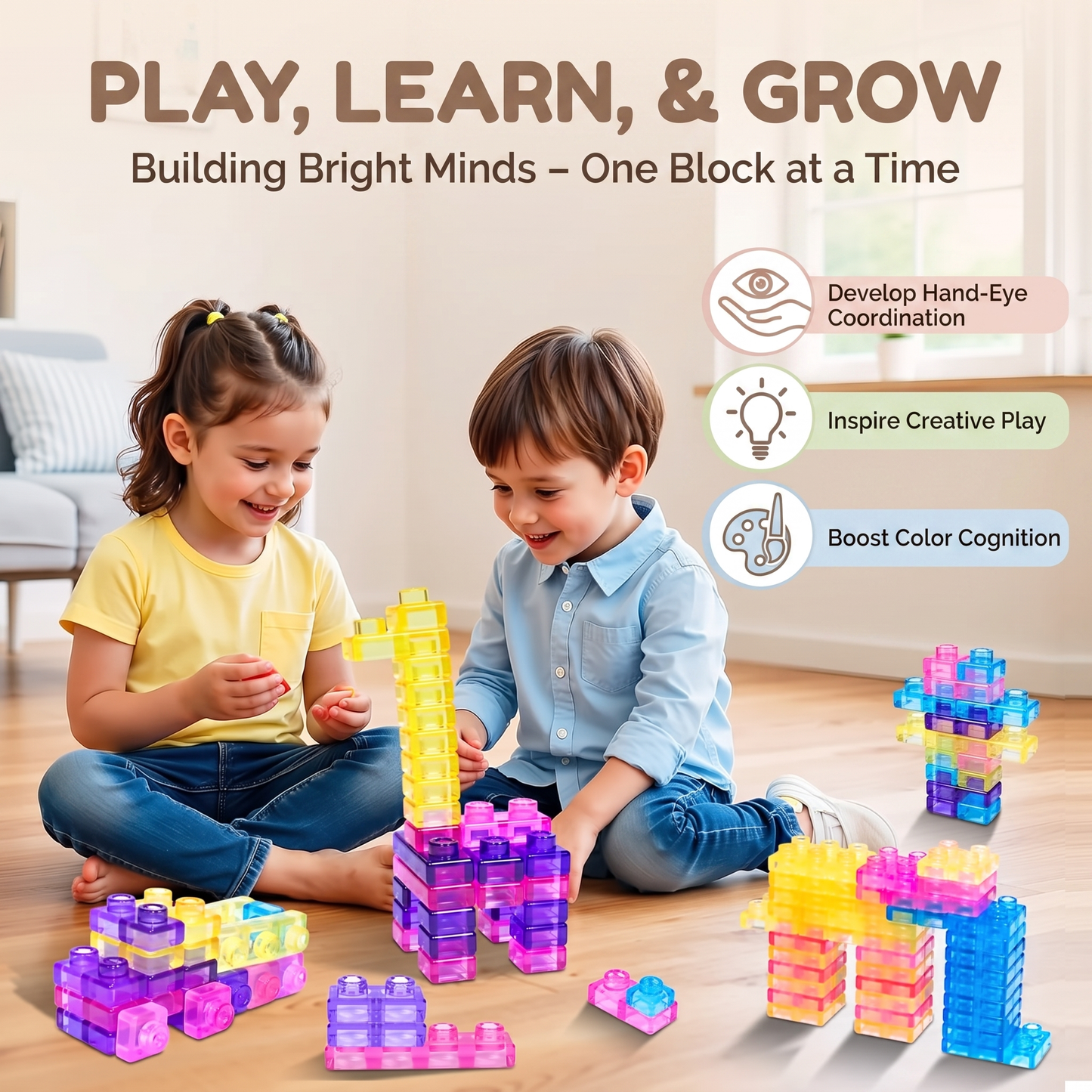 Gummy Sensory Stacking Blocks
