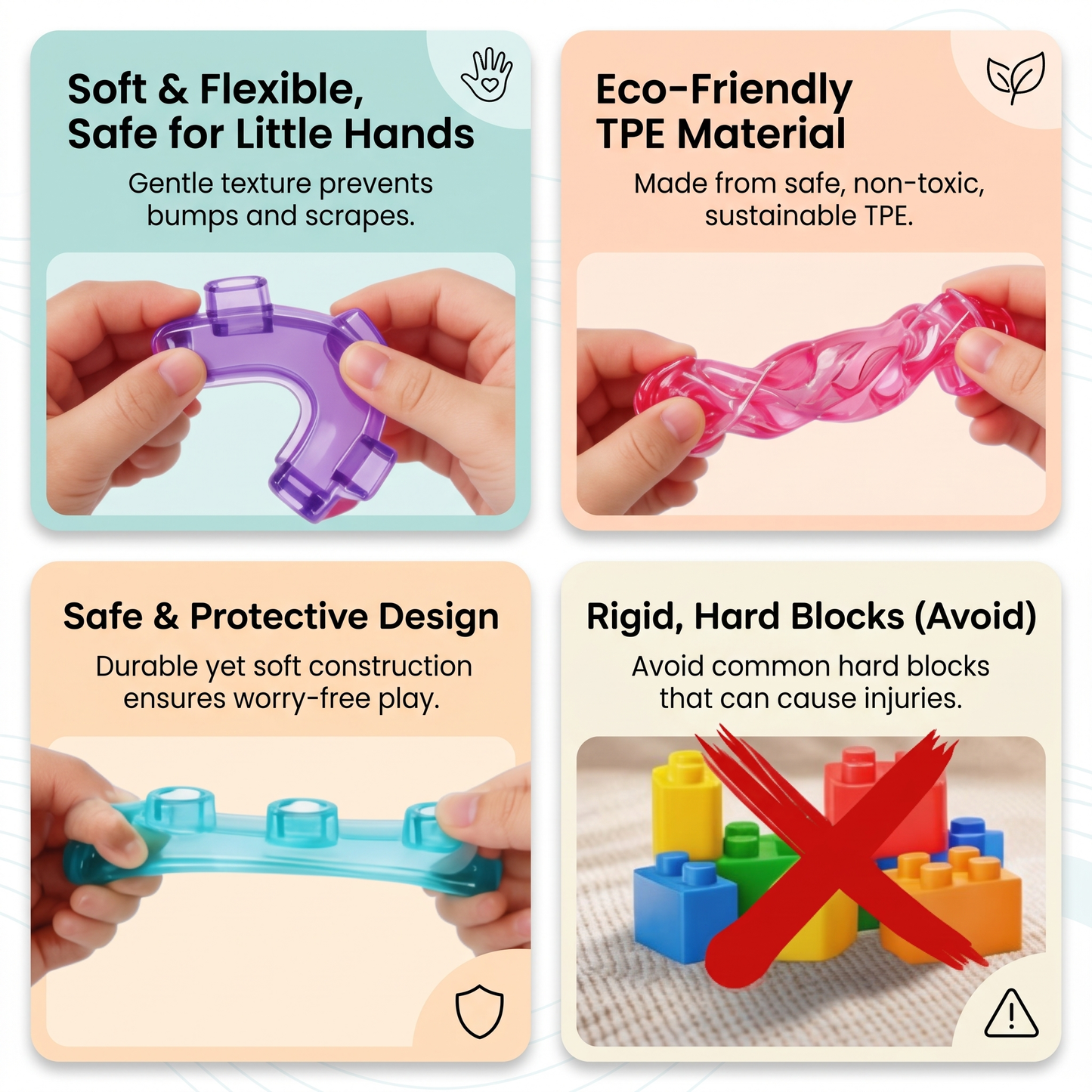 Gummy Sensory Stacking Blocks