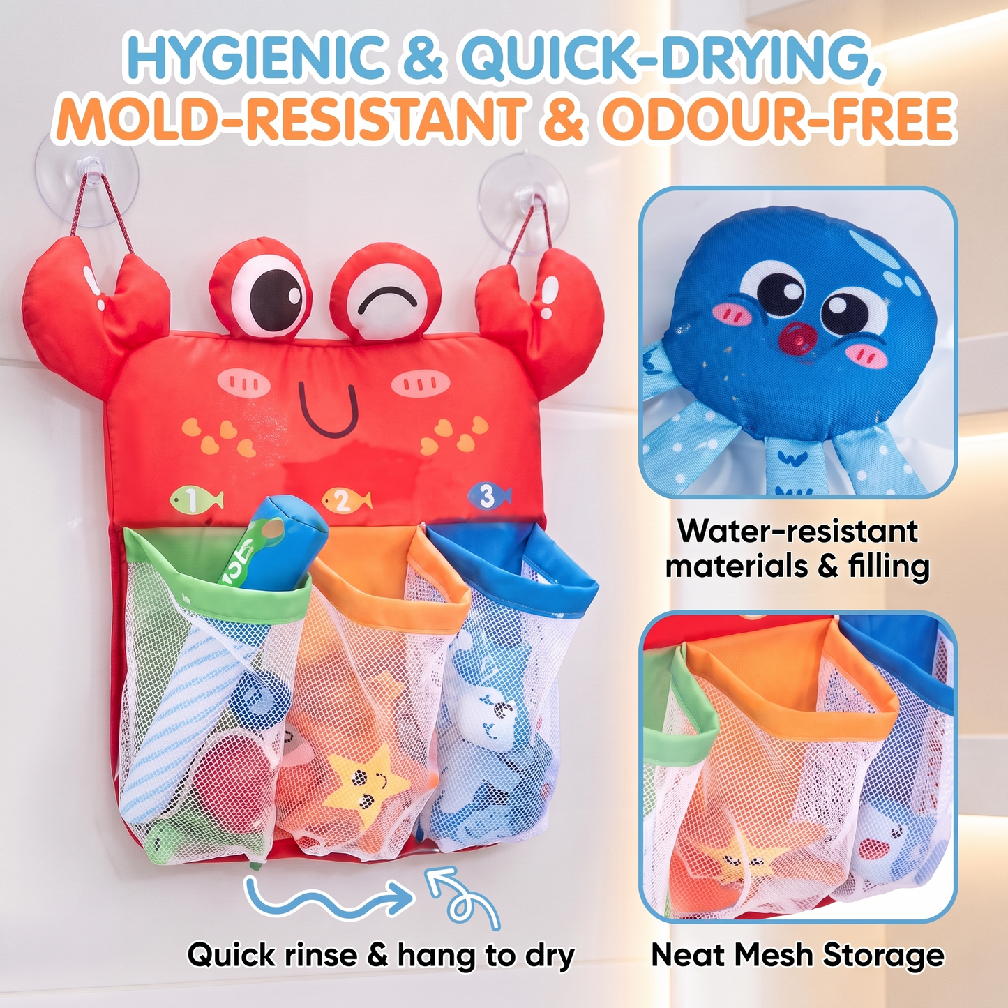 Magnetic Fishing Bath Toy Set