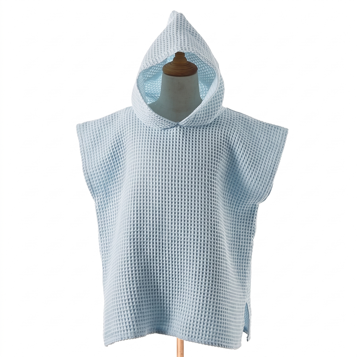 Kids Hooded Cotton Towel Poncho