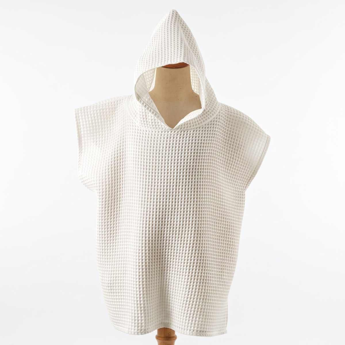 Kids Hooded Cotton Towel Poncho