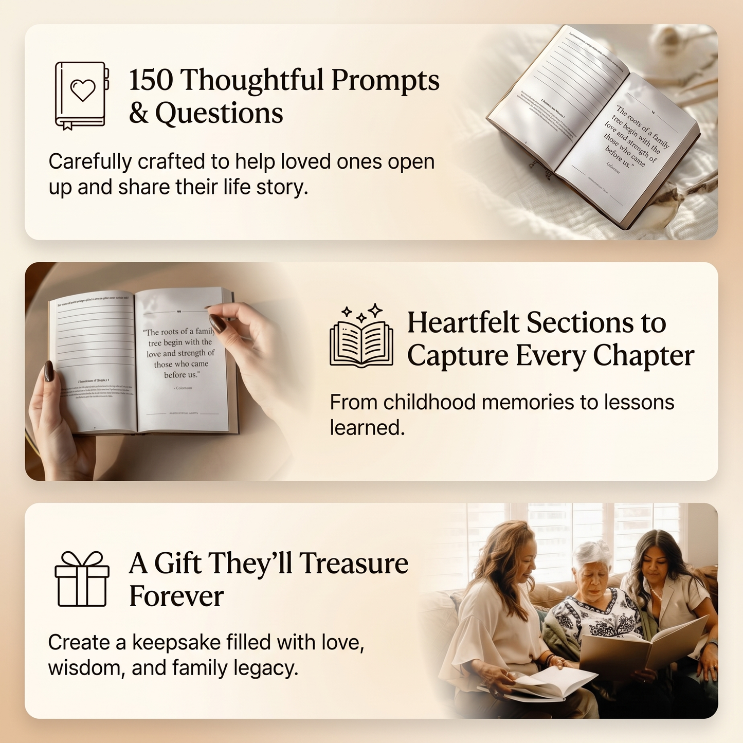 I Want To Have Your Story Keepsake Book