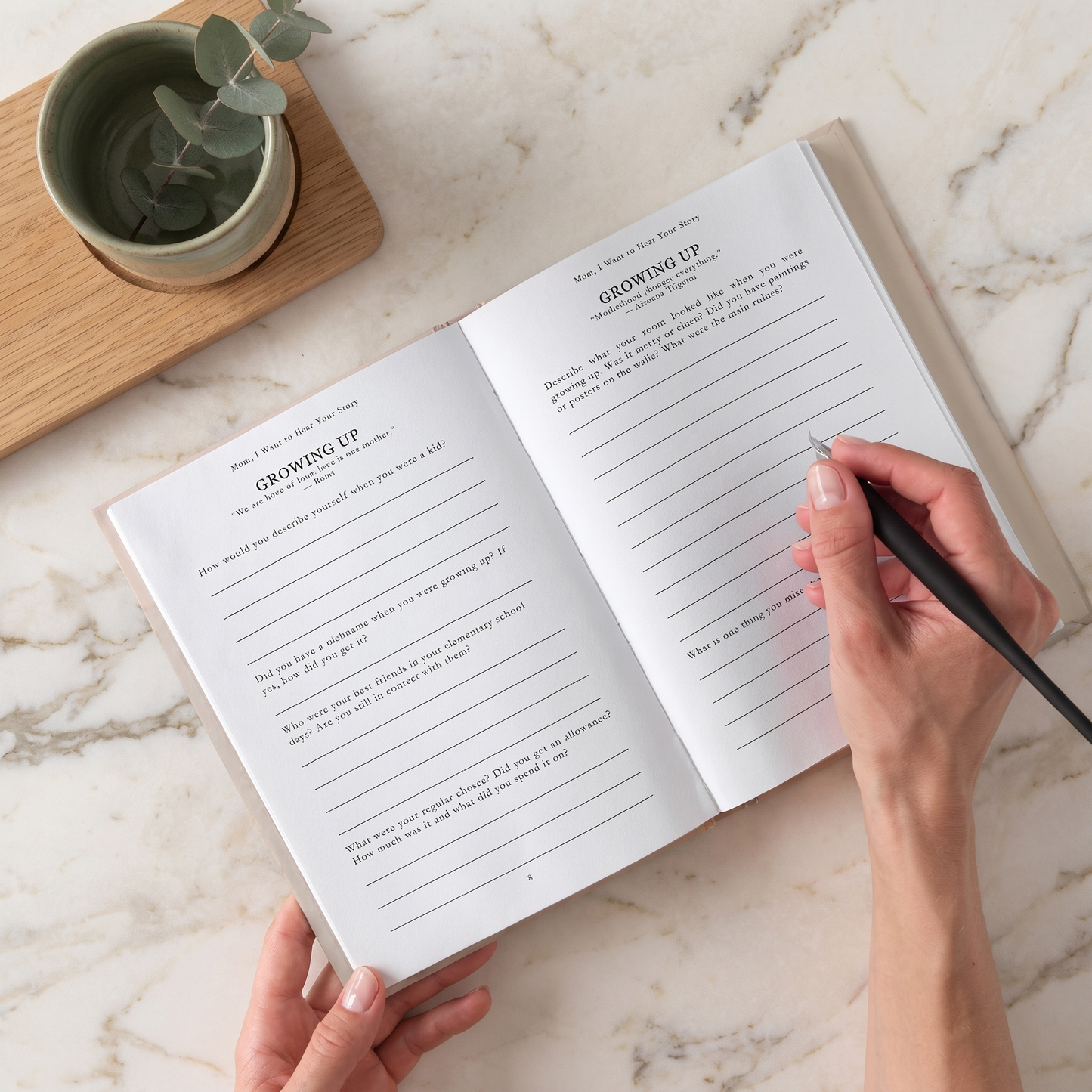 I Want To Have Your Story Keepsake Book