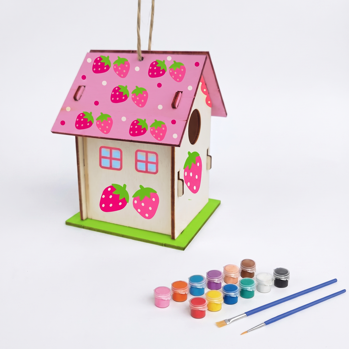 DIY Wooden Birdhouse Painting Kit