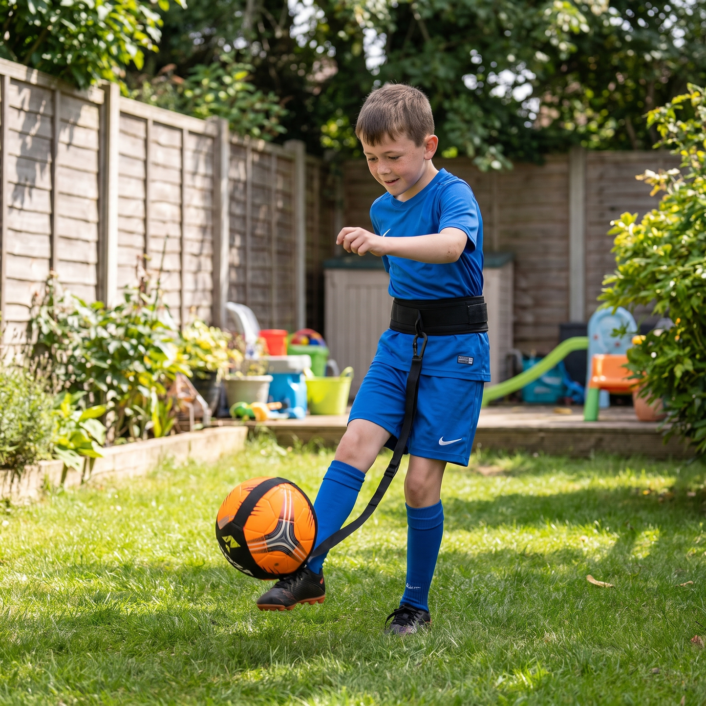 Solo Football Training Belt with Rebound Cord