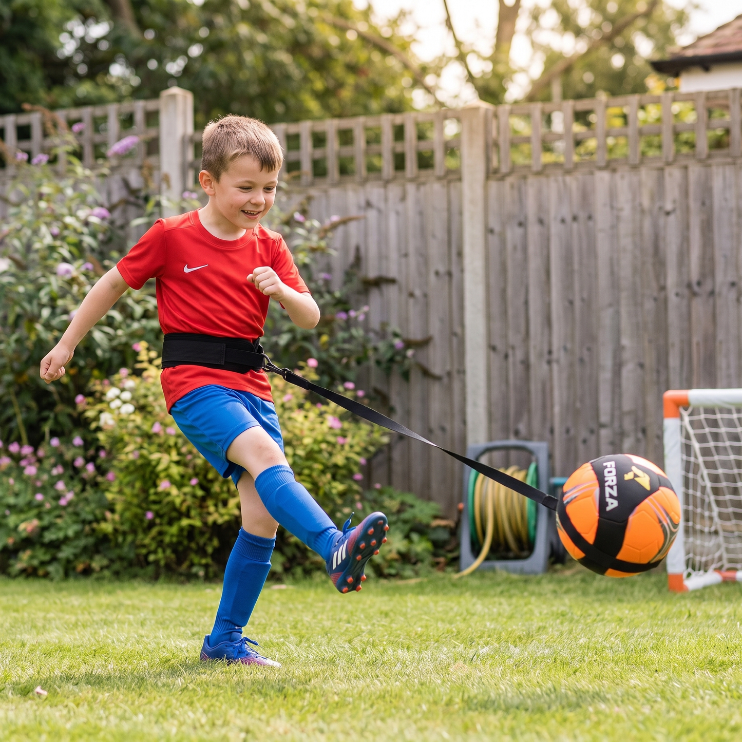 Solo Football Training Belt with Rebound Cord
