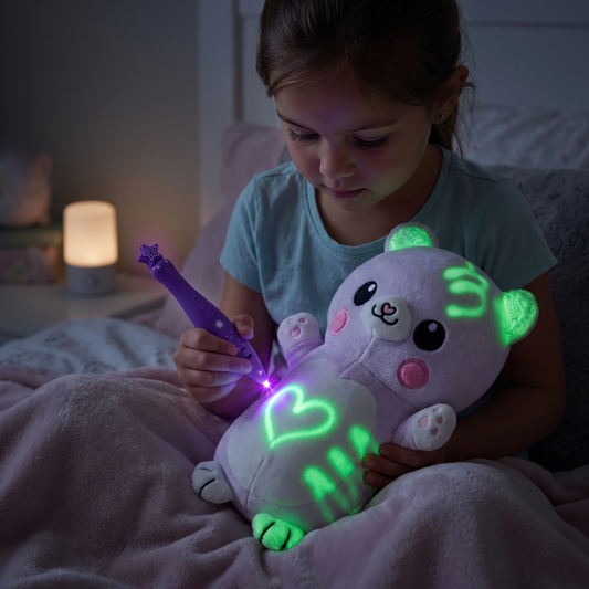 Magic Glow in the Dark Drawing Plush Toy