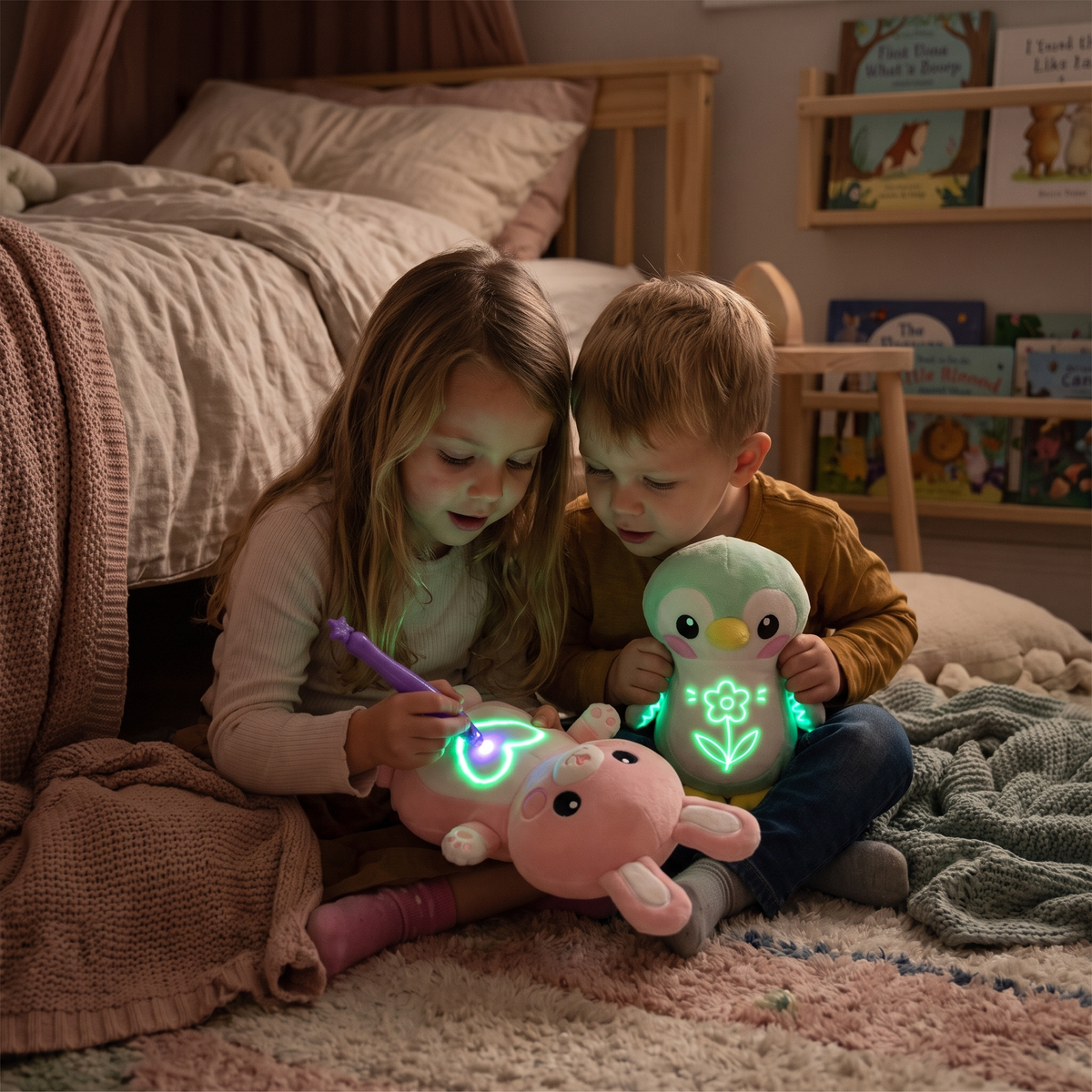 Magic Glow in the Dark Drawing Plush Toy