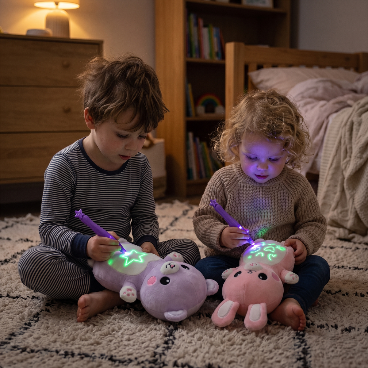Magic Glow in the Dark Drawing Plush Toy