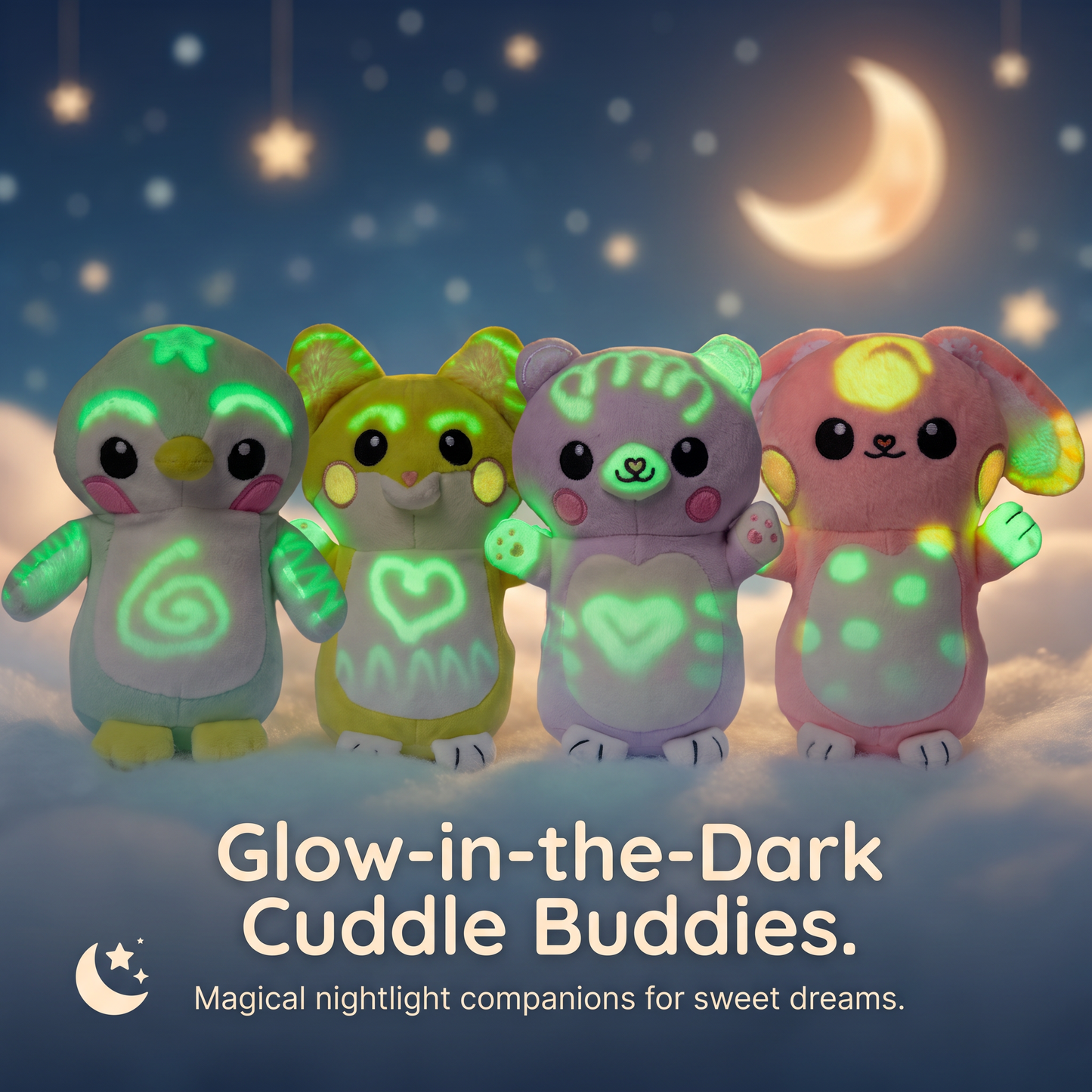 Magic Glow in the Dark Drawing Plush Toy