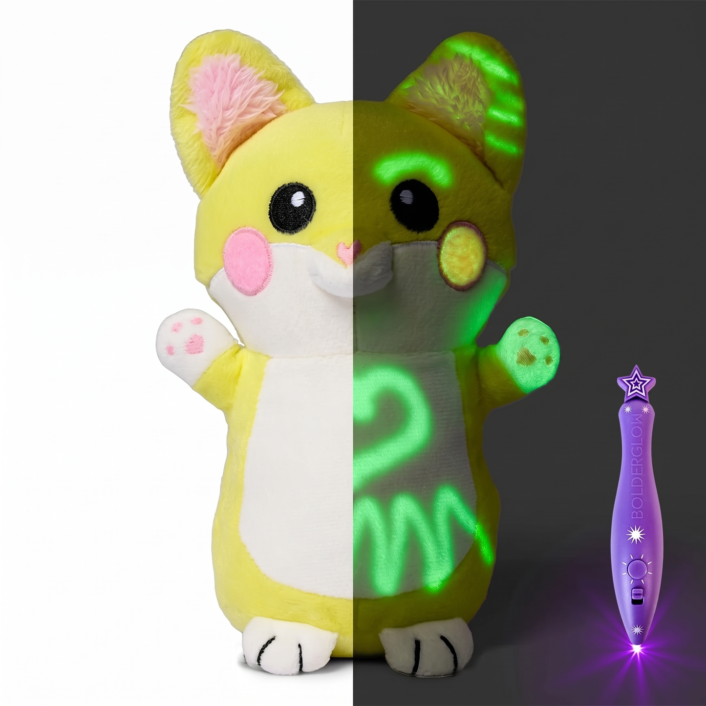 Magic Glow in the Dark Drawing Plush Toy