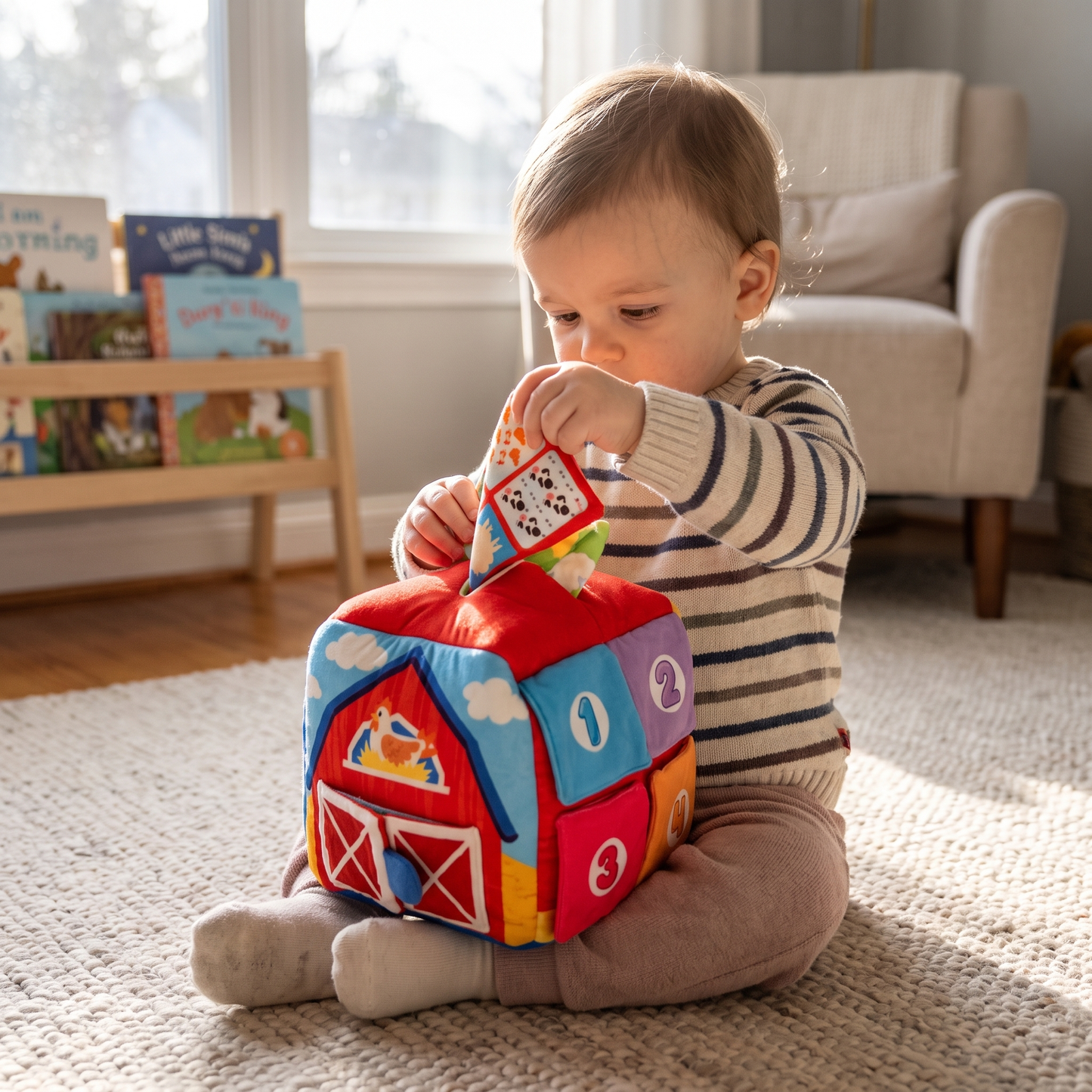 Farm Animal Sensory Tissue Box