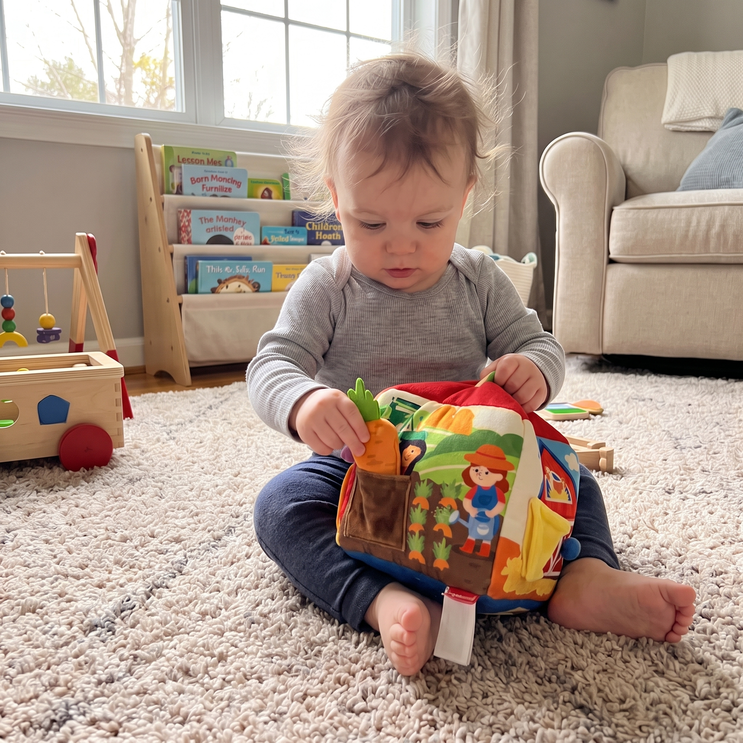 Farm Animal Sensory Tissue Box