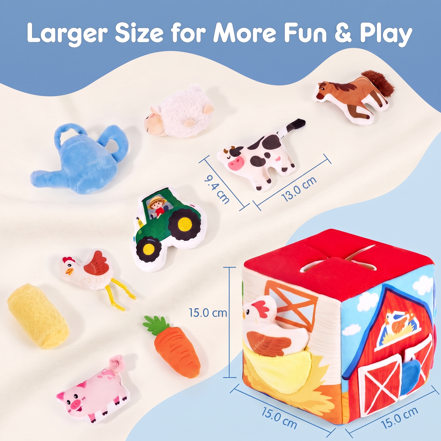 Farm Animal Sensory Tissue Box
