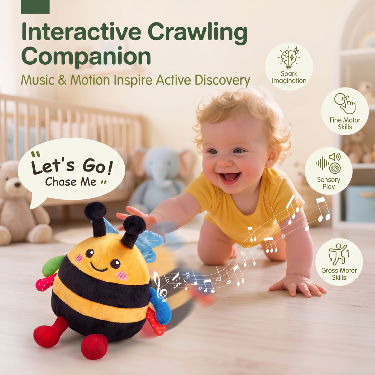 Musical Dancing Bee Toy