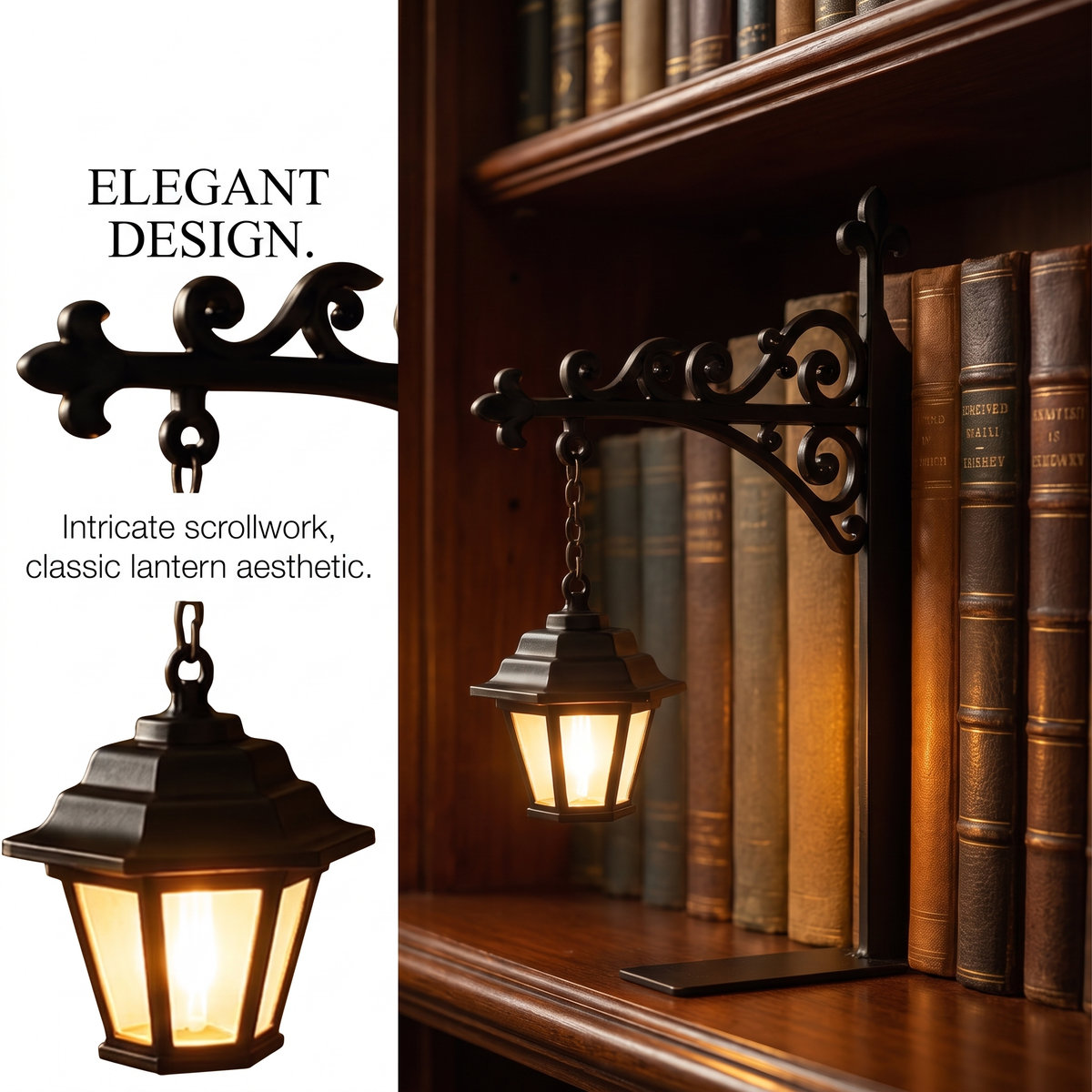 Mini Bookshelf Lamp for Cosy Reading Corners