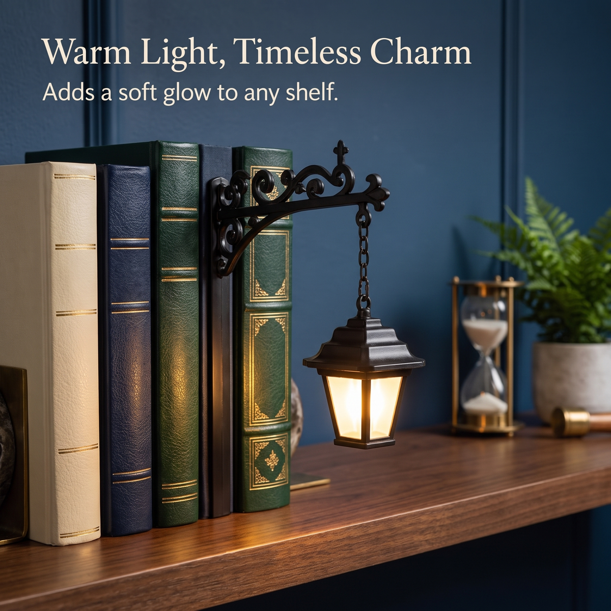 Mini Bookshelf Lamp for Cosy Reading Corners