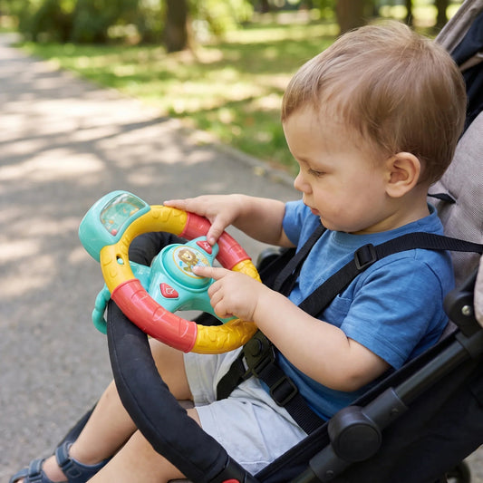 Pushchair Steering Wheel Toy for Kids